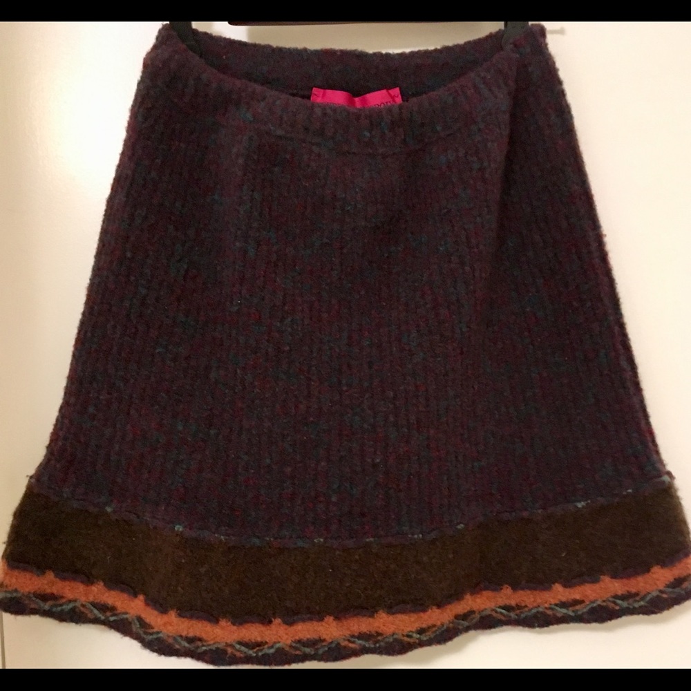 Christian Lacroix wool skirt
